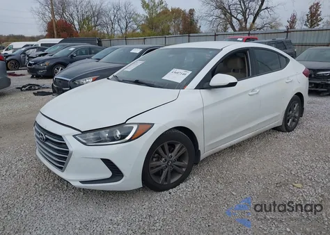 2018 Hyundai Elantra Sel из США, поврежденный, VIN 5NPD84LF8JH234165